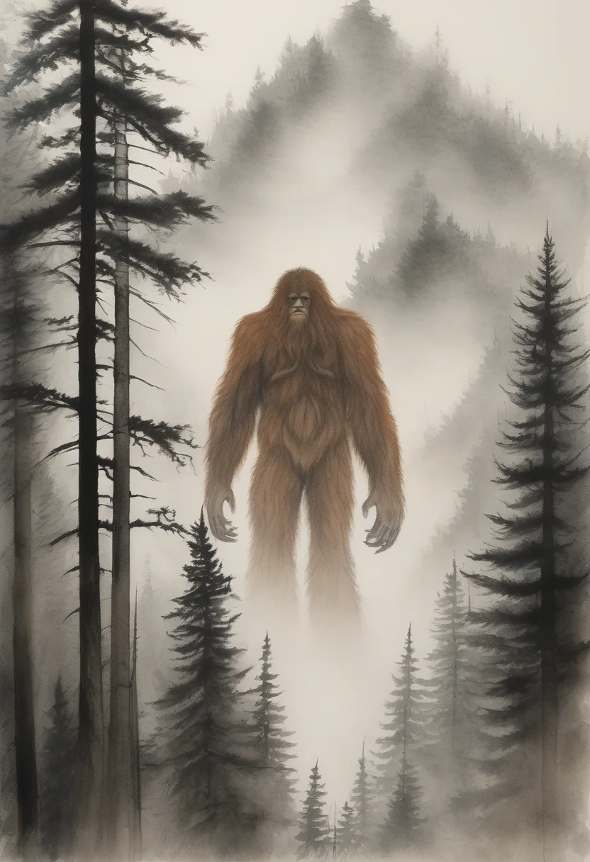 野人 in the mist: the Wildman of the Shennongjia mountains.